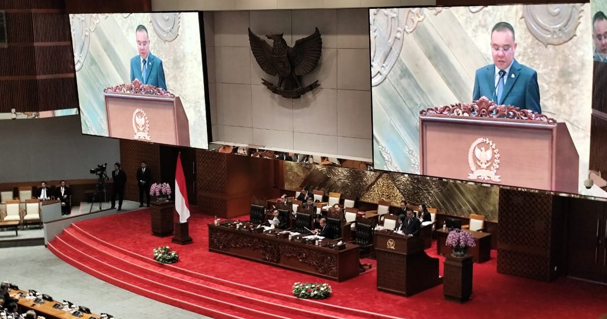 Buka Masa Sidang, DPR Soroti Perang Dagang Buntut Kebijakan Trump yang Harus Diantisipasi