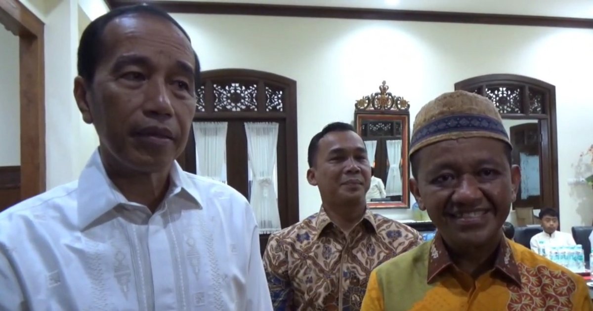 Daftar Menteri Kabinet Merah Putih Sowan ke Jokowi
