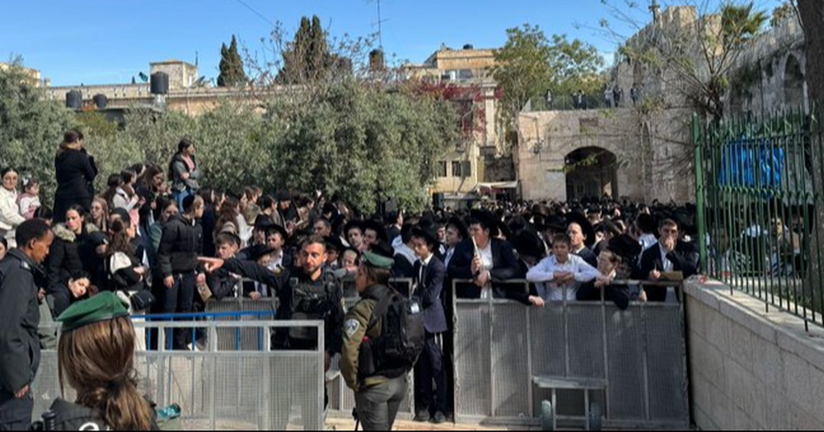 Israel Pertama Kalinya Izinkan 180 Umat Yahudi Berdoa di Masjid Al-Aqsa