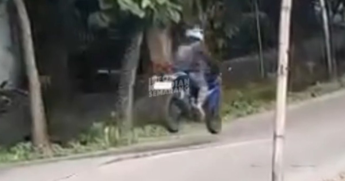 Viral Jalan di Semarang Bikin Pengendara Terasa Terbang, Penyebabnya di Luar Dugaan
