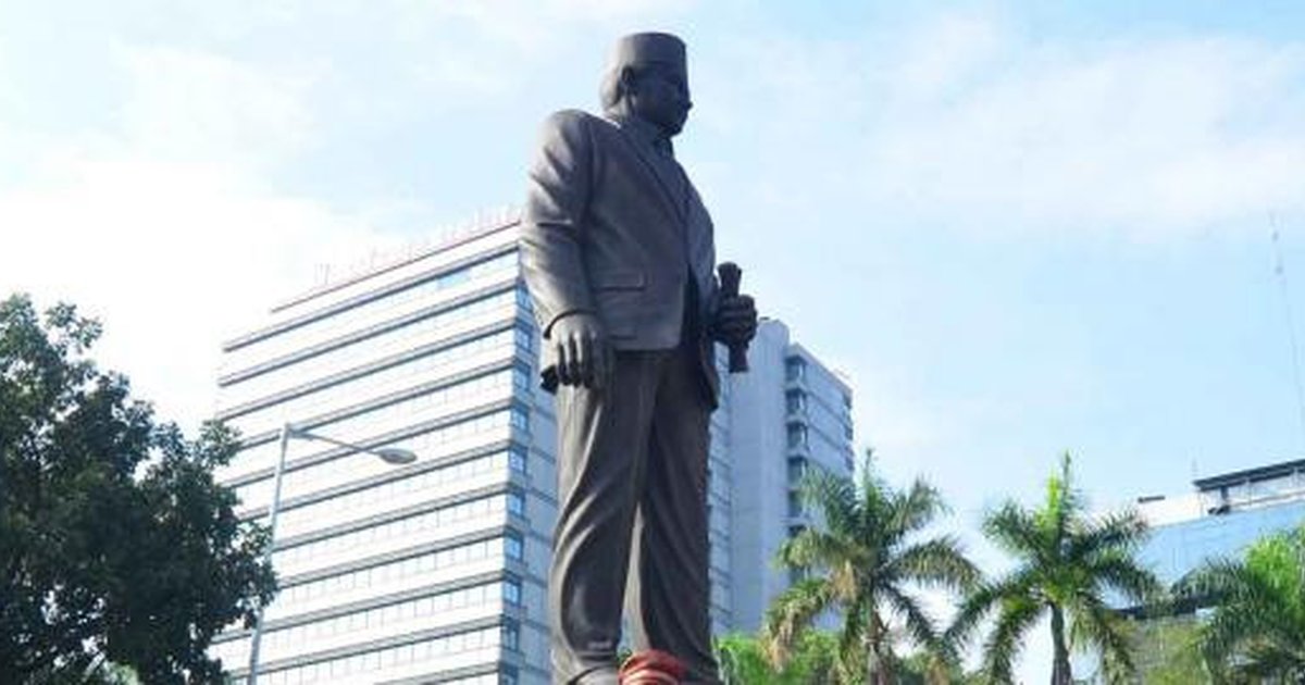 13 Tahun Berdiri, Patung MH Thamrin Bakal Dipindahkan Pramono Anung