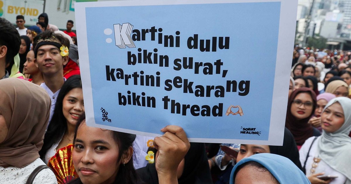 Foto: Semarak Hari Kartini di HBKB Bunderan HI Jakarta