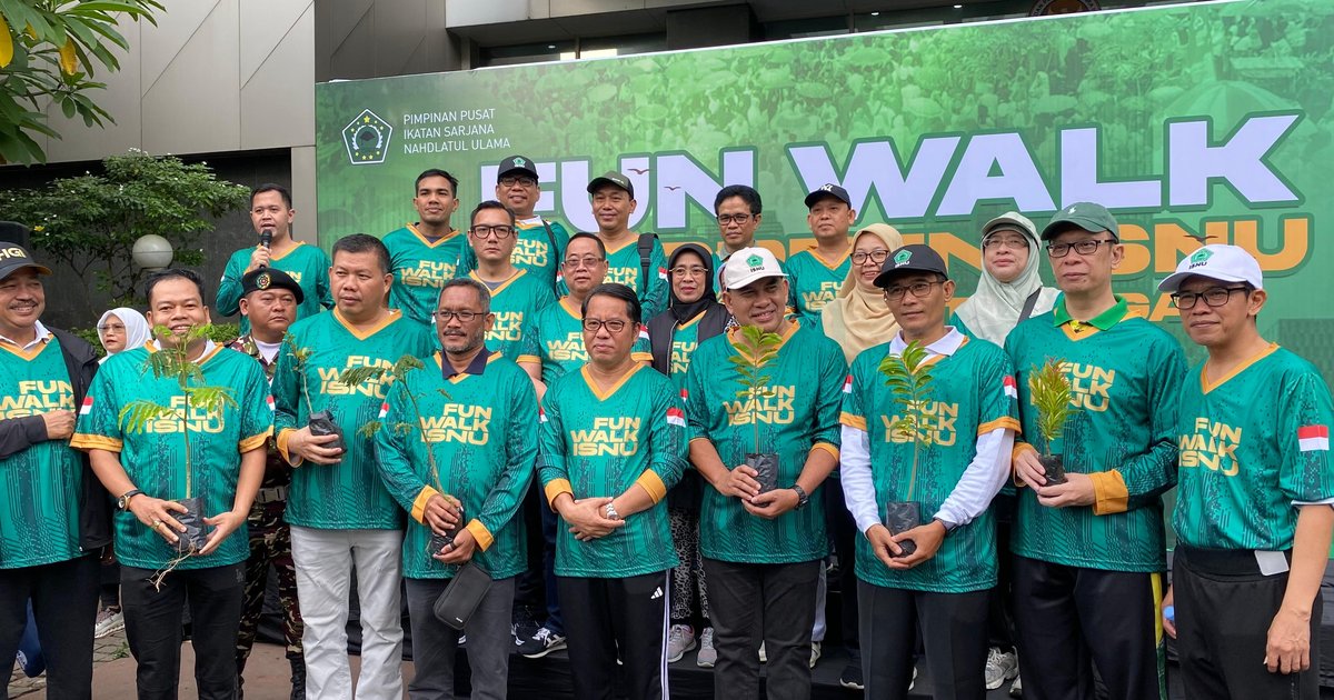ISNU Gelar Fun Walk di CFD Jakarta, Soroti Isu Lingkungan dan ...