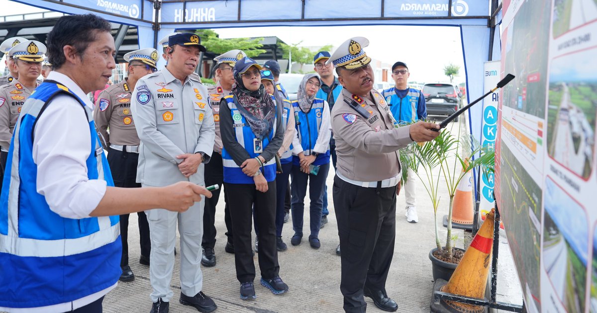 Kakorlantas Polri Tinjau Persiapan Pembangunan Kantor Induk PJR Tol Banyudono Boyolali
