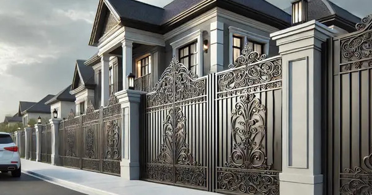 Model Pagar Minimalis Terbaru Mewah, Inspirasi Desain Elegan untuk Hunian Modern