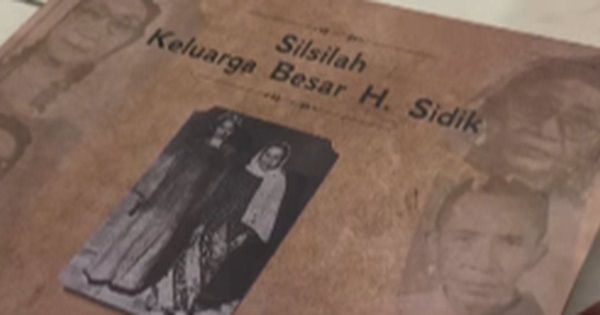 Keren! Keluarga ini Bikin Silsilah Keluarga Dijadikan Buku, Isinya Tebal Banget Bak Skripsi