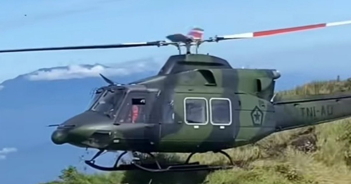 Viral Helikopter Mendarat di Puncak Gunung Ungaran, Benarkan Jemput Pendaki Sultan?