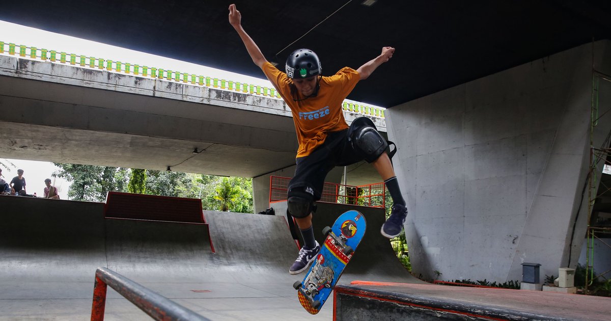 Seru! Intip Skatepark Kolong Flyover Slipi: Destinasi Olahraga Urban Kekinian Gratis di Jakarta!
