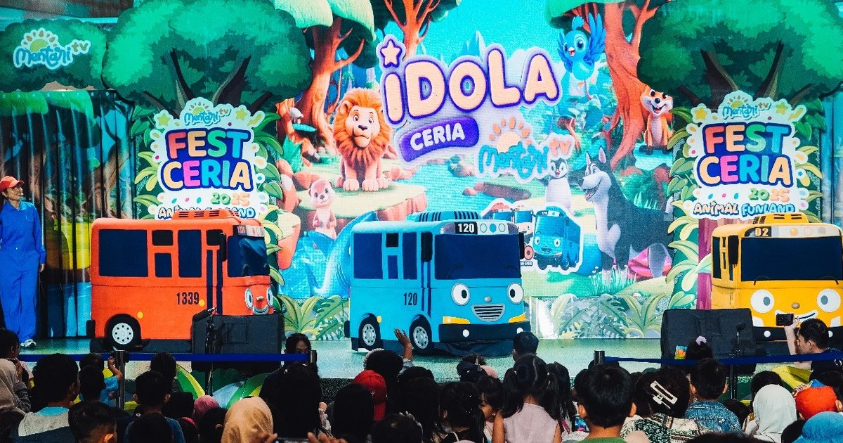 Animal Funland di MentariTV Fest Ceria 2025: Petualangan Edukatif Seru untuk Anak-Anak!