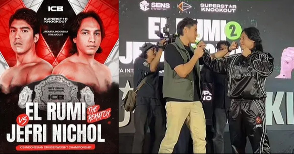 El Rumi vs Jefri Nichol: Pertarungan Superstar Knockout Vol. 3 yang Lebih Membara!