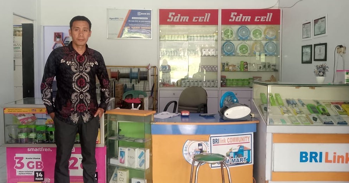 Punya 3 Cabang, AgenBRILink Ini Sukses Bantu Petani Dapatkan Akses Layanan Keuangan
