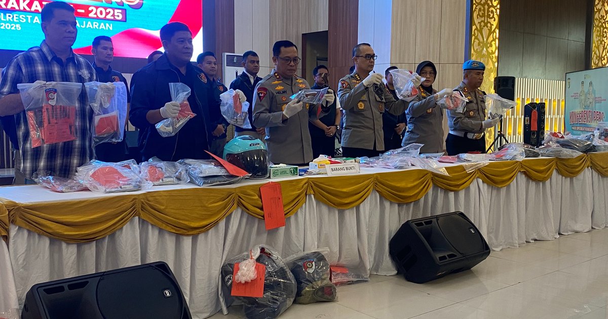 Malaking Pagdakip sa Lampung: 319 Suspek Nabangga sa Operasyon ng Pulisya Laban sa Krimen