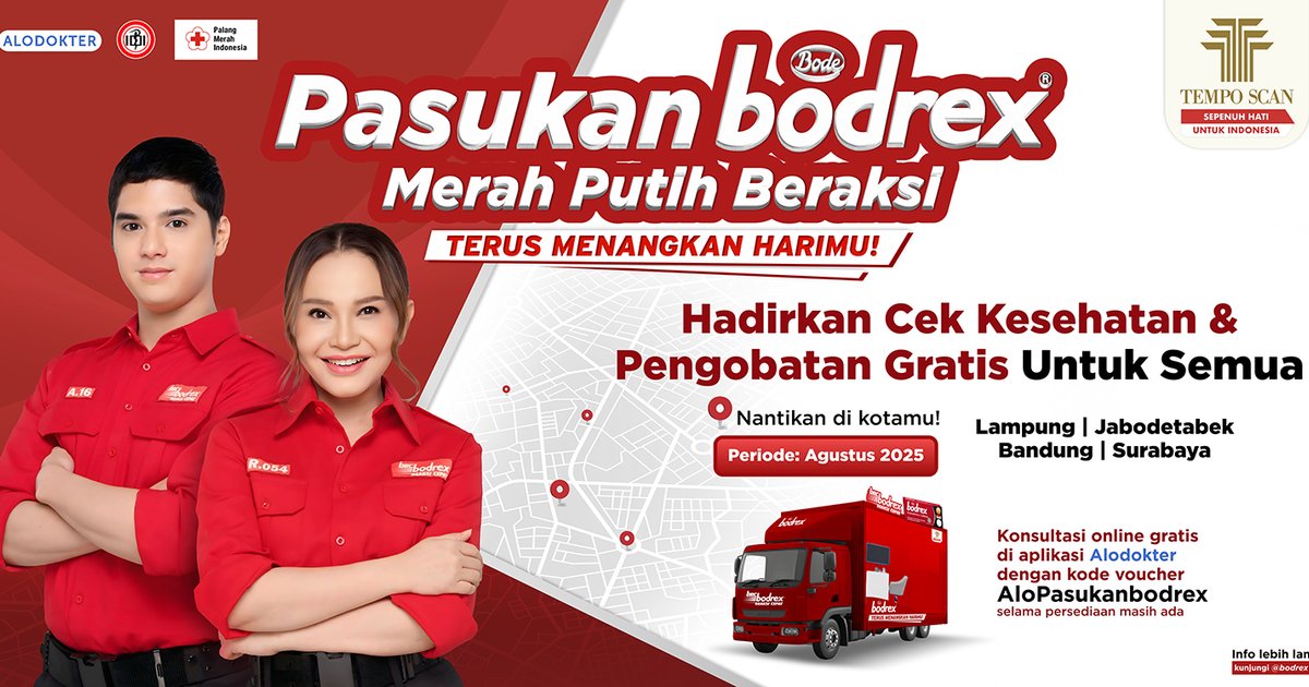 Pasukan Bodrex Merah Putih Beraksi 2025: Semangat Kemerdekaan dalam Pelayanan Kesehatan Masyarakat
