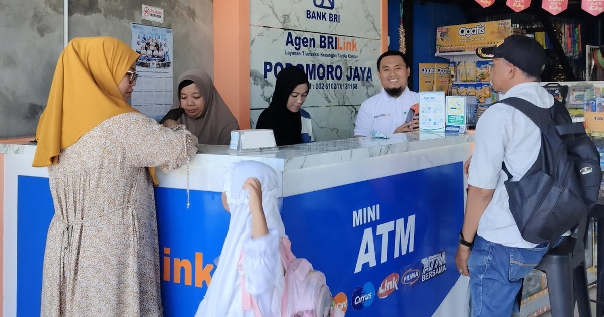 AgenBRILink Podomoro Jaya Ini Dekatkan Akses Layanan Keuangan bagi Petani di Kabupaten Gowa
