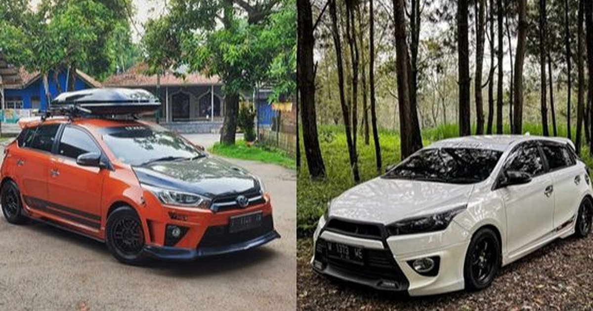 10 Potret Modifikasi Yaris Lele, Keren dari Lahir Tak Perlu Banyak ...