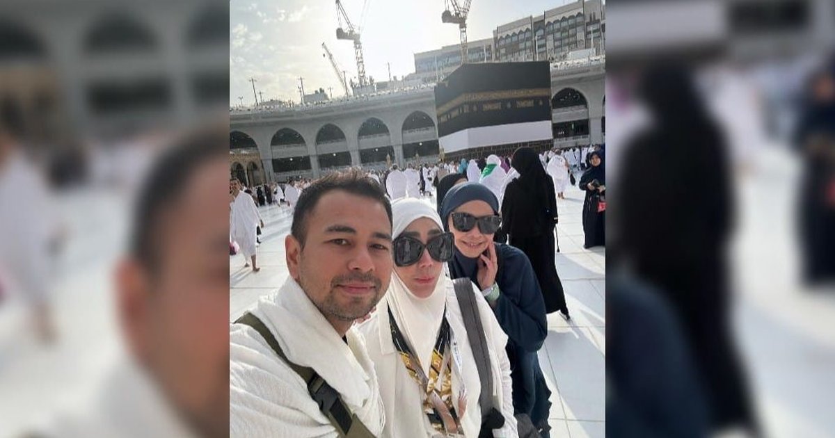 Potret Raffi Ahmad Bersama Mama Amy dan Mama Rieta saat Haji di Tanah ...
