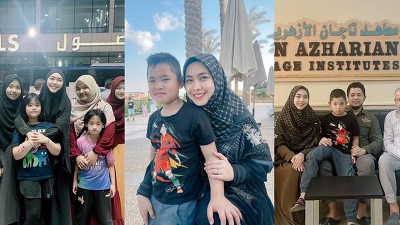 Disambut Hangat, Intip Potret Kehidupan Oki Setiana Dewi di Mesir yang Menempuh Pendidikan Kembali