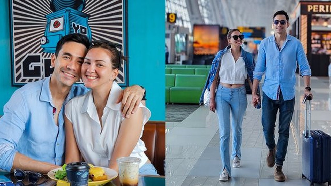 7 Potret Romantis Donna Agnesia & Darius Sinathrya yang Menikah Belasan Tahun, Liburan Berdua Tetap Mesra