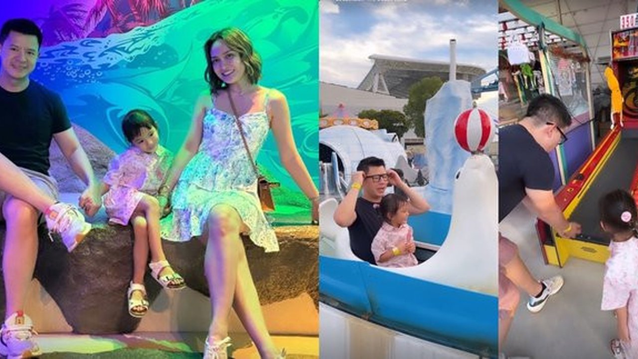 Demi Anak, Shandy Aulia dan David Herbowo Menghabiskan Liburan di Jepang Bersama Claire