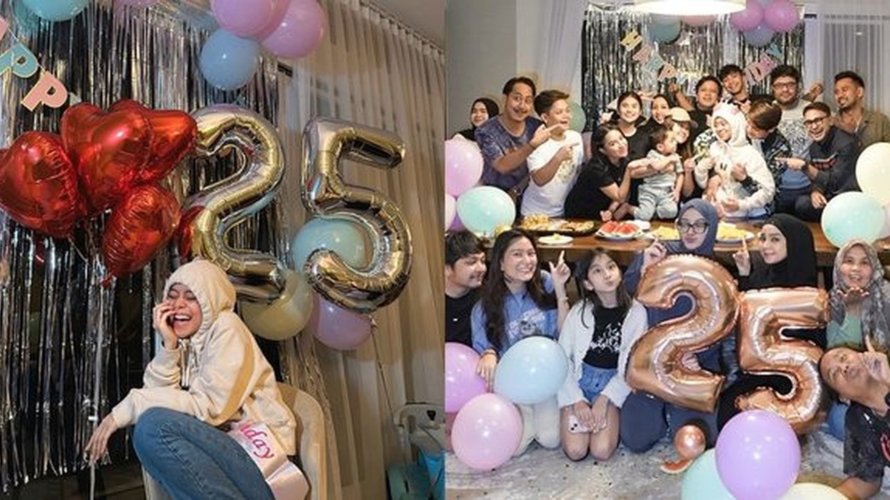 Dapat Kejutan Tengah Malam, ini 7 Momen Bahagia Lesti di Ultah ke-25 Dirayakan Bersama Keluarga dan Orang-orang Terdekat