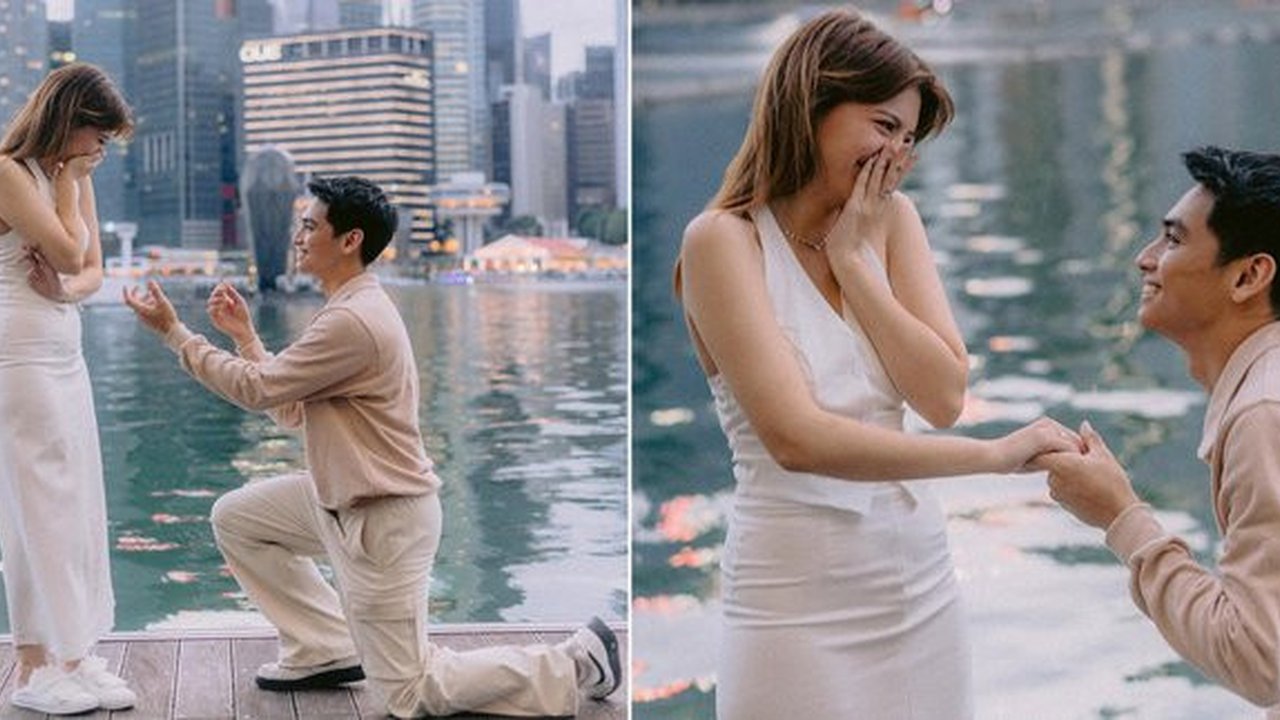 Pamer Cincin Tunangan di Instagram, Intip Momen Romantis Cassandra Lee Saat Dilamar Ryuken Lie