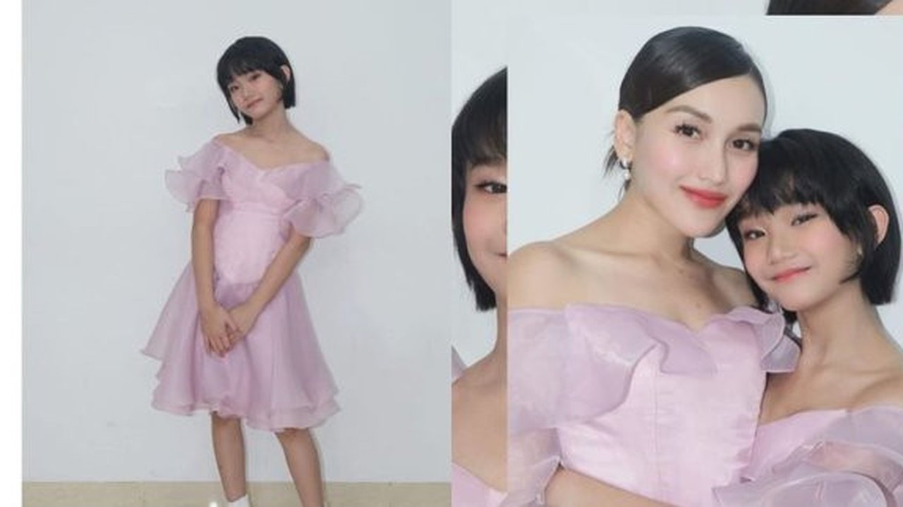 8 Potret Bilqis Anak Ayu Ting Ting Tampil Gemas dengan Rambut Bondol, Netizen Sebut Mirip Idol K-Pop