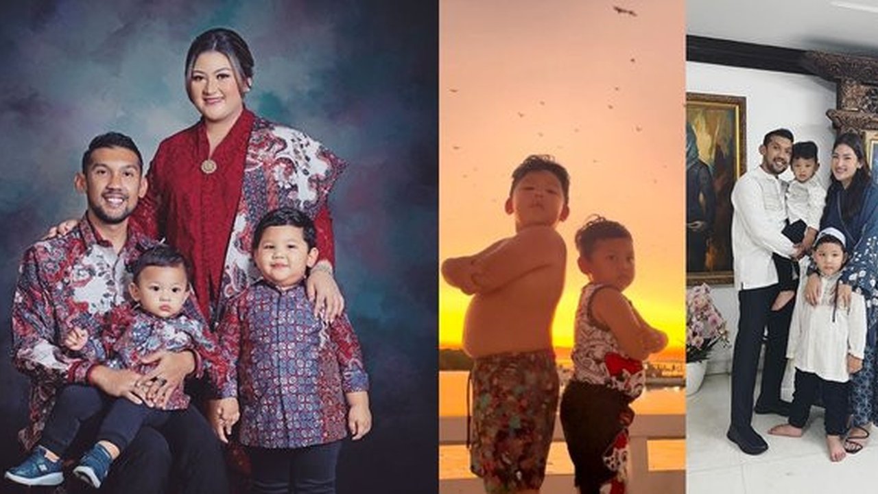 Dua Cucu Ganteng Annisa Trihapsari, Buah Hati Danvy Rukmana - Putrinya yang Dirawat Tutut Soeharto