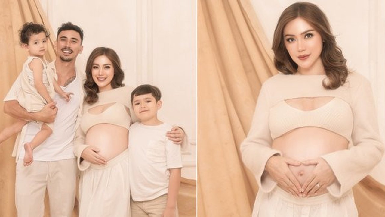 Pamer Bare Baby Bump di Maternity Shoot Terbaru, Bumil Jessica Iskandar Makin Cantik & Glowing Banget