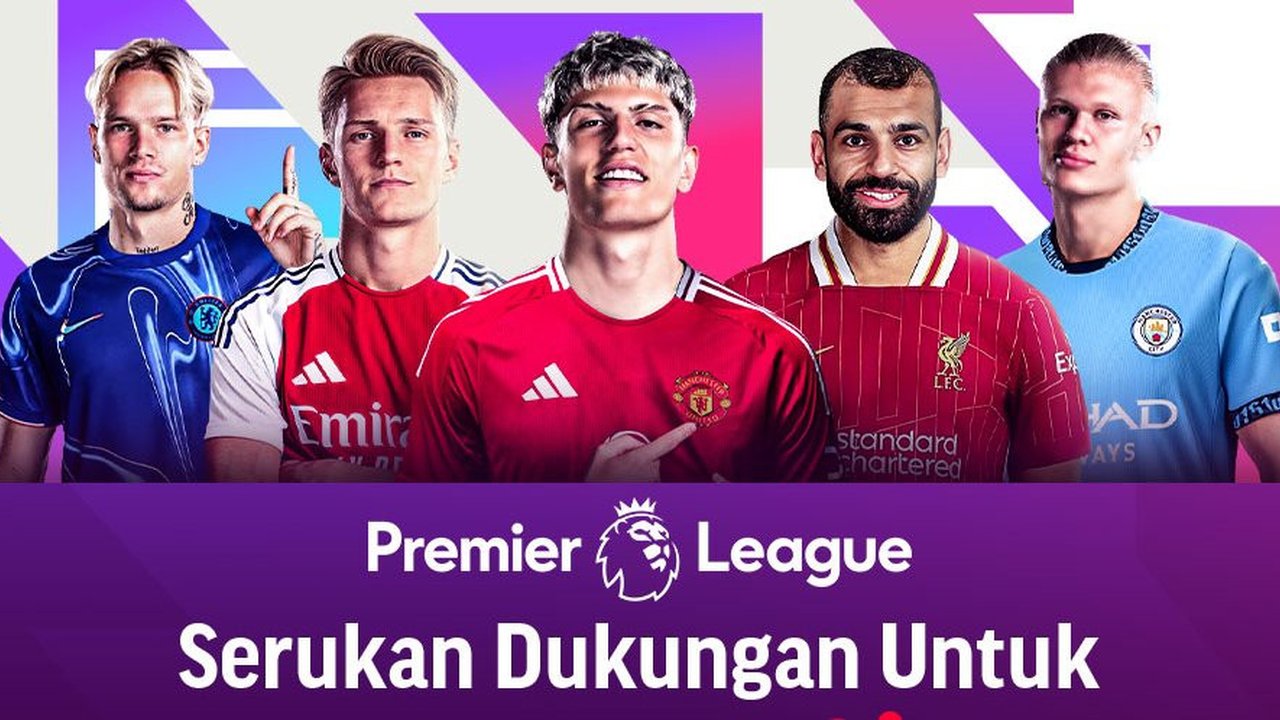 Saksikan Siaran Langsung Liga Inggris 2024/25 Pertandingan Lengkap di Vidio