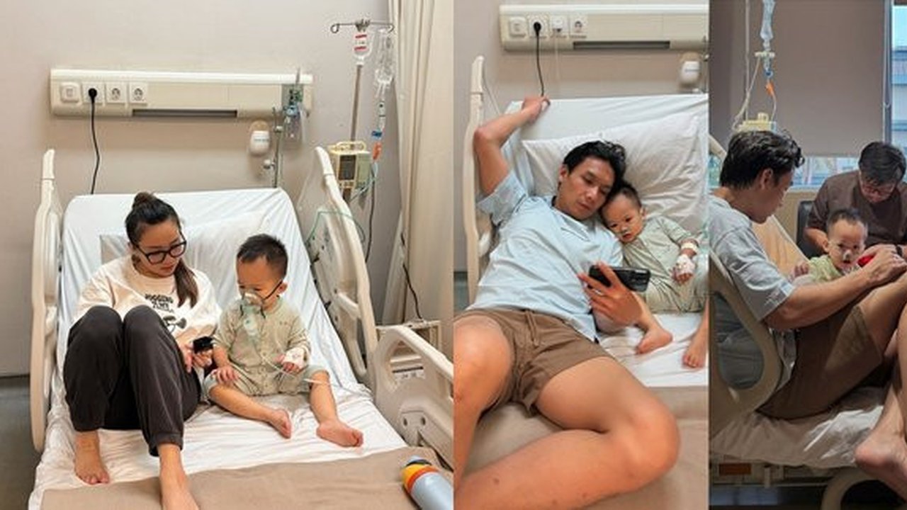 Anak Masuk Rumah Sakit, Potret Stella Cornelia dan Fendy Chow Kompak Jaga Berdua