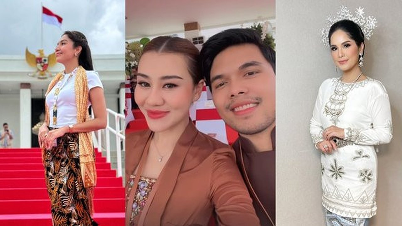 Potret Selebritis Ikut Upacara Kemerdekaan di IKN, Ada Aaliyah Massaid & Thariq Halilintar - Annisa Pohan Cantik Menawan