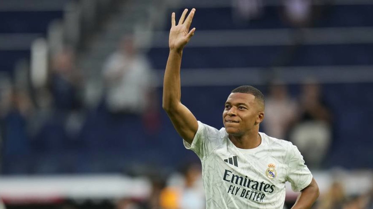 Kylian Mbappe Gagal Cetak Gol pada Debutnya di Santiago Bernabeu