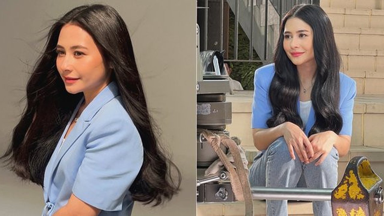 8 Potret Prilly Latuconsina Syuting Iklan Sampo, Cantik Menawan Rambutnya Badai Banget!