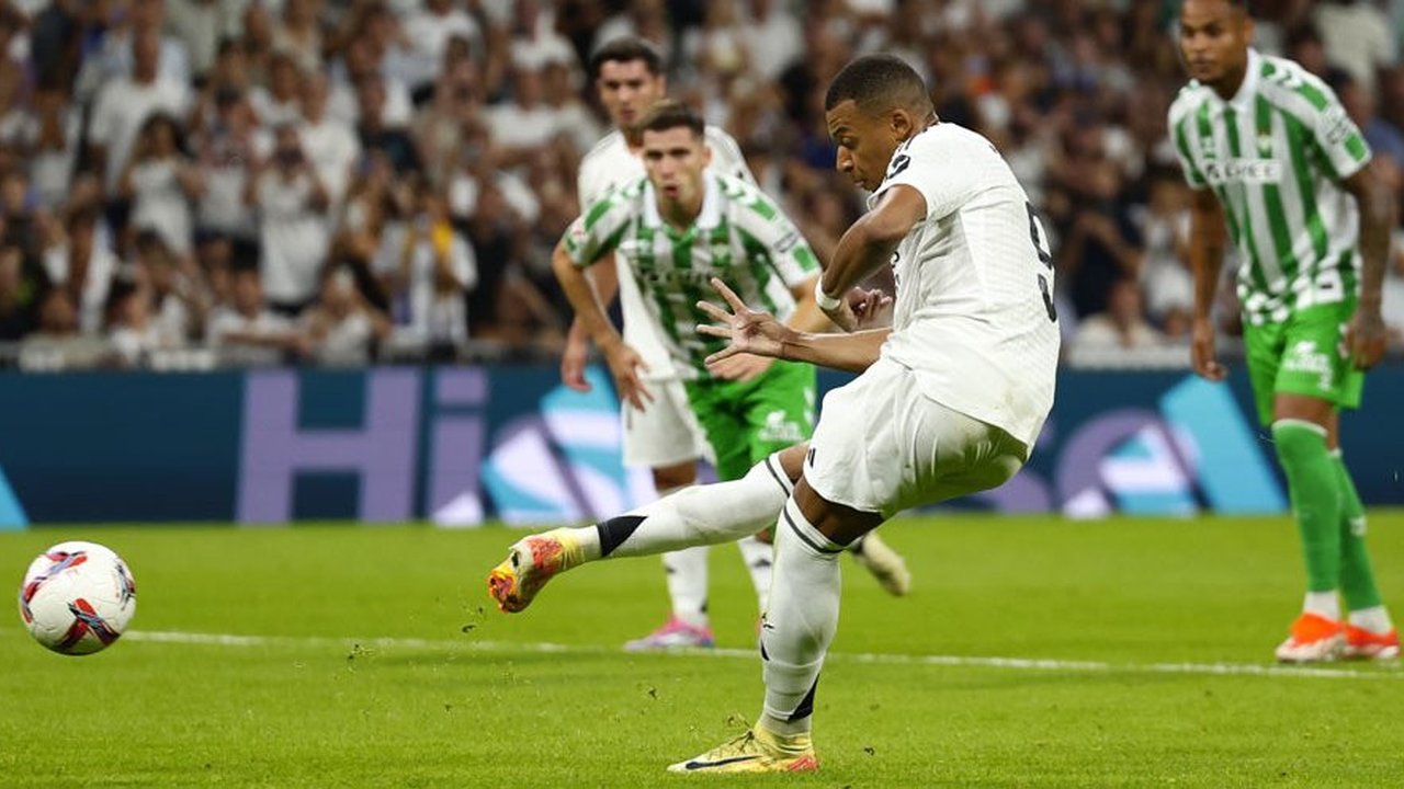 Hasil Real Madrid vs Real Betis: Skor 2-0