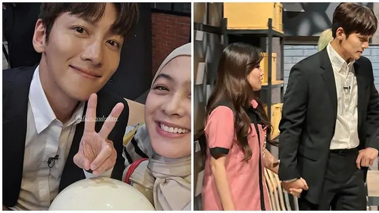 Potret Artis Indonesia Bareng Ji Chang Wook. (Sumber: Instagram/dianayulestari/ayutingting92)