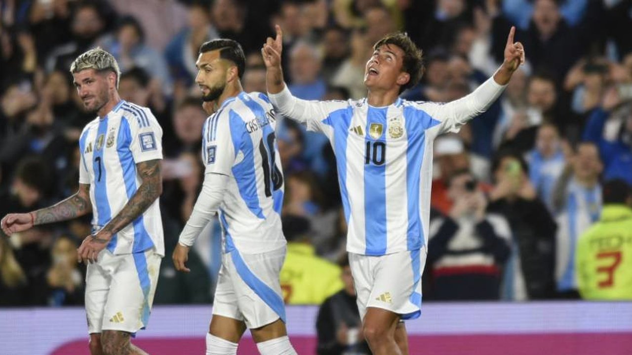 Paulo Dybala Comeback ke Timnas Argentina dan Langsung Cetak Gol
