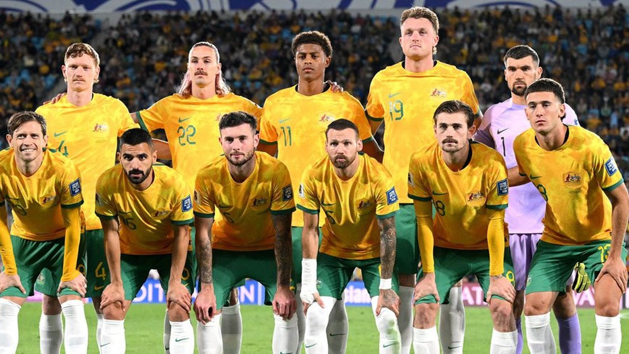 Daftar Lengkap Pemain Australia untuk Laga Lawan Timnas Indonesia