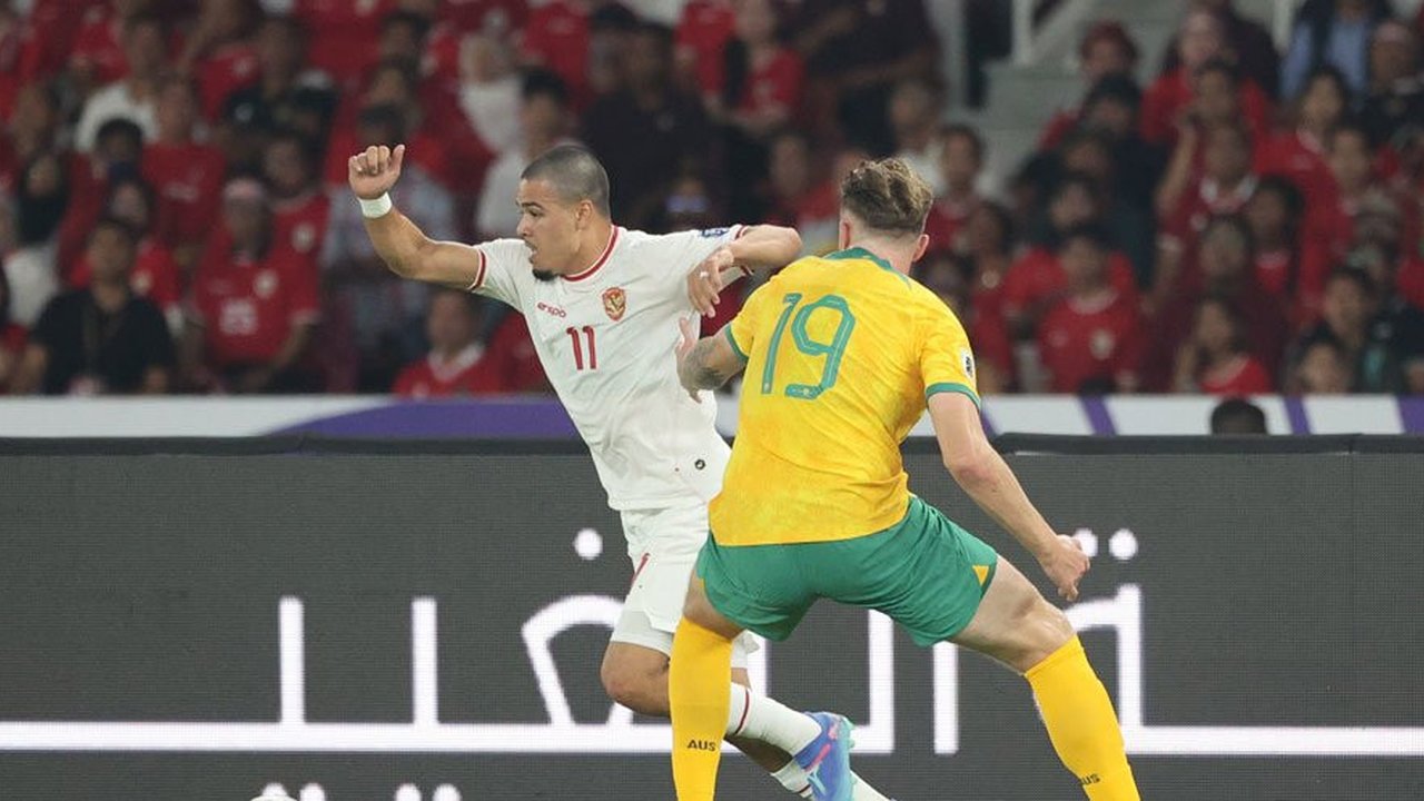 Hasil Timnas Indonesia vs Timnas Australia: Skor 0-0
