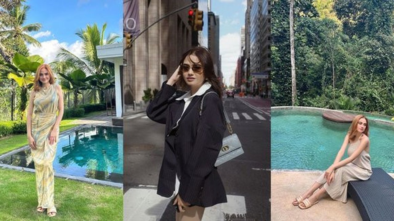8 Potret Syifa Hadju Tampil Santai Tapi Modis Saat Liburan, Intip Gaya Fashionnya Yuk!