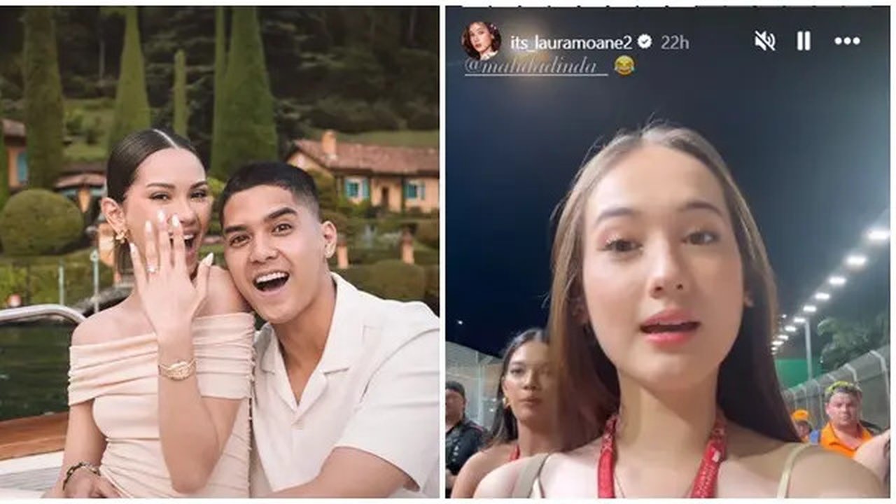 Potret Laura Moane di Singapura. (Sumber: Instagram/alghazali7/its_lauramoane2)