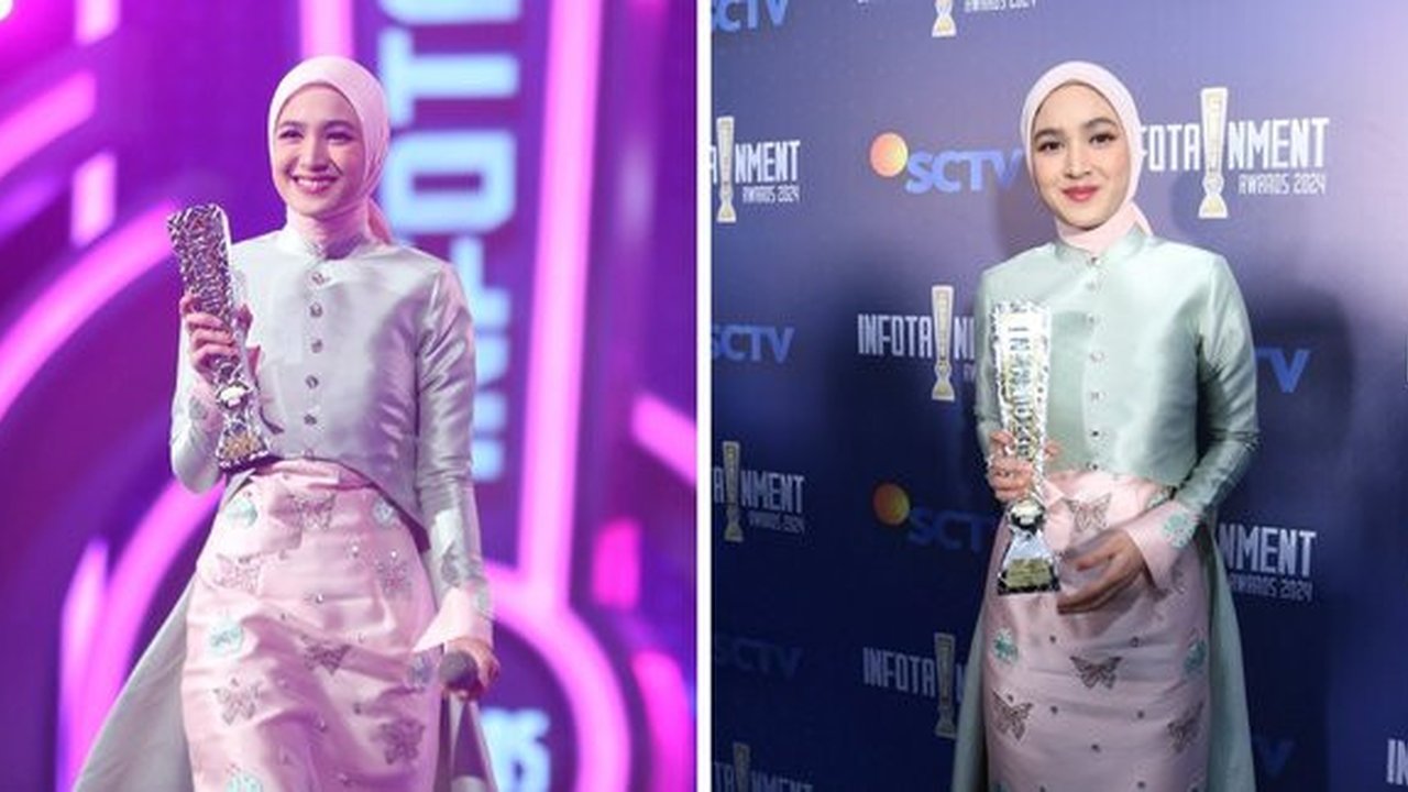 10 Potret Cut Syifa Raih Penghargaan Most Charming Female Celebrity di Infotainment Awards 2024