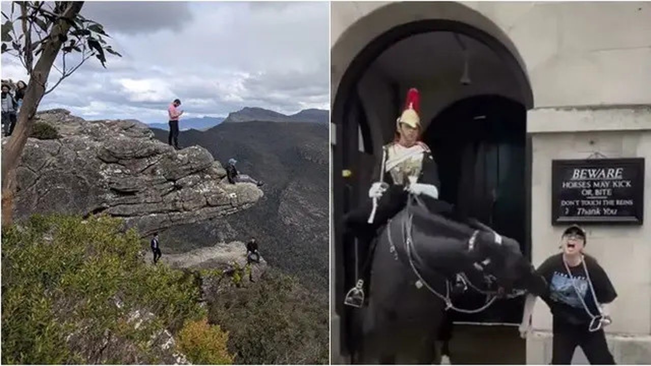 Potret kelakuan turis yang abaikan peraturan tempat wisata. (sumber: Reddit/Nicoloks/SmackedWithARuler)
