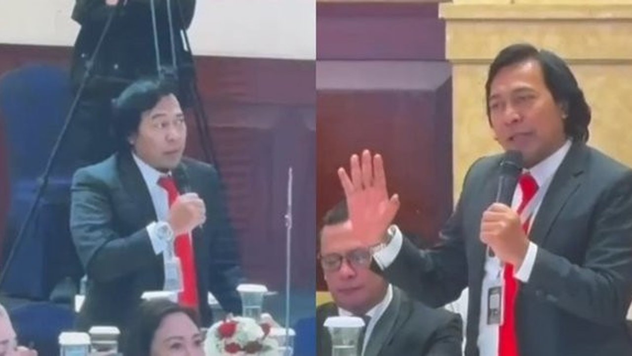 7 Potret Komeng yang Kini Jadi Anggota DPD, Mode Serius Saat Ikut Rapat