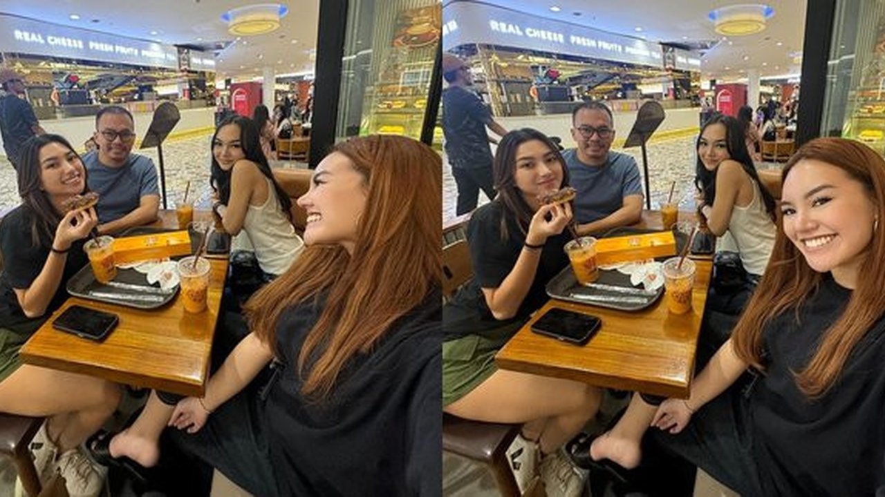 7 Potret Faisal Harris Kumpul Bareng Ketiga Putrinya, dari Shafa Harris - si Bungsu Shabina Mecca Tampil Cantik Semua
