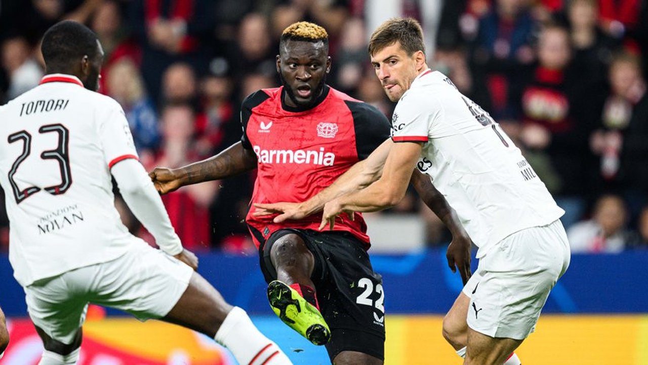 Hasil Bayer Leverkusen vs AC Milan: Skor 1-0