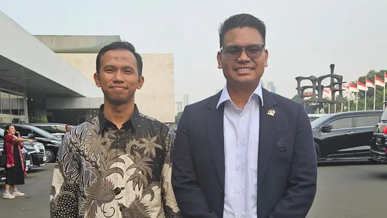 Muhammad Ramadan Maulana Bersama Abcandra Muhammad Akbar Supratman, Wakil Ketua MPR RI. (Kamis, 03/10/2024). (Istimewa).