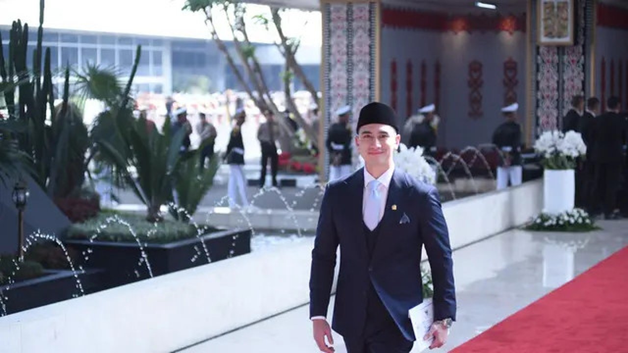 Verrell Bramasta di Gedung DPR-RI. (Istimewa)