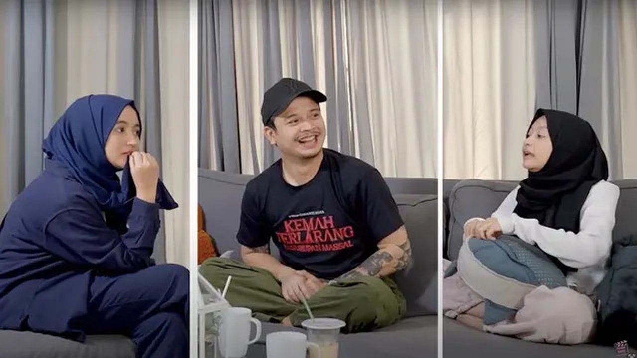 Potret Derby Romero jadi bintang tamu di YouTube Arafah (Dok/Arafah Rianti)