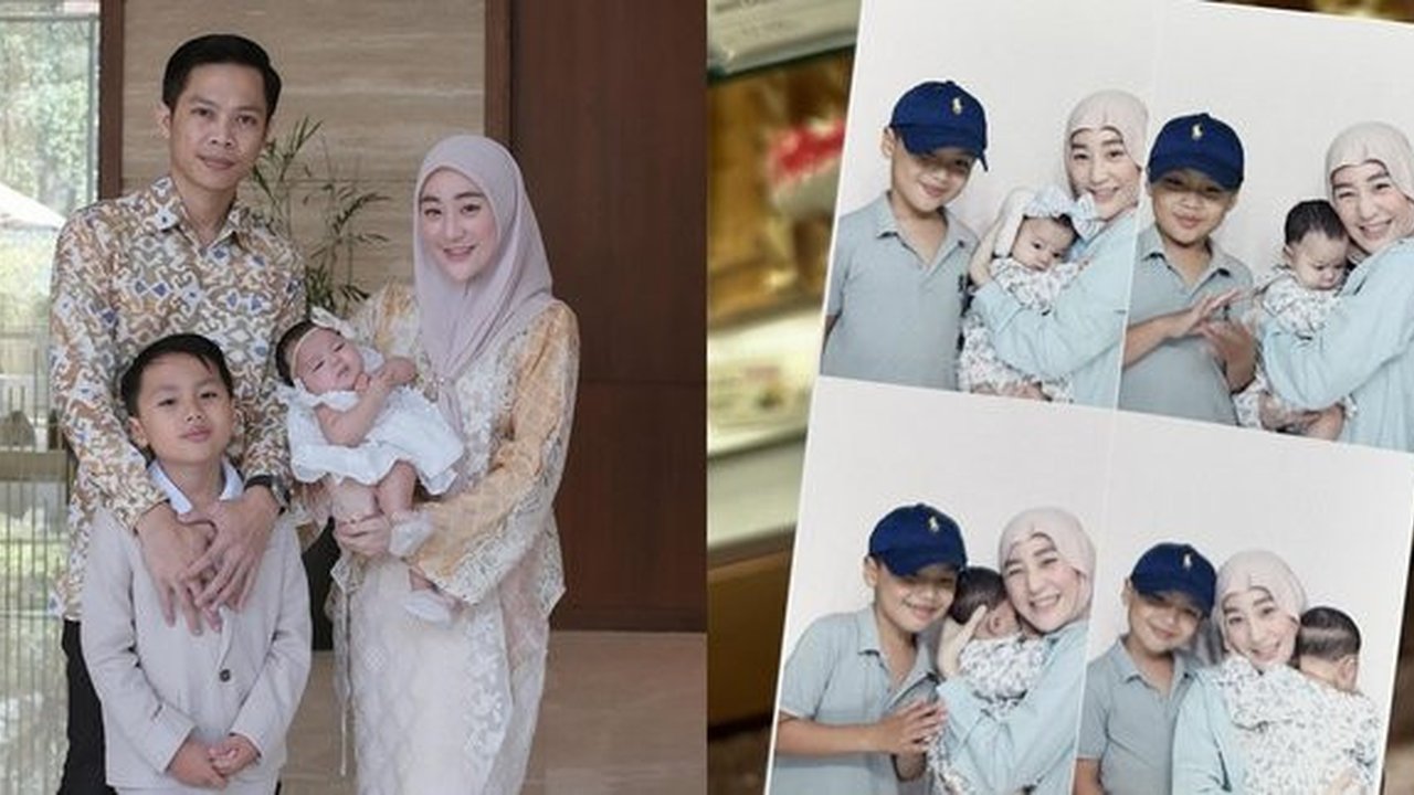 Meski Beda Ayah, Ini 7 Potret Yusuf Anak Larissa Chou Bareng sang Adik yang Terlihat Sayang