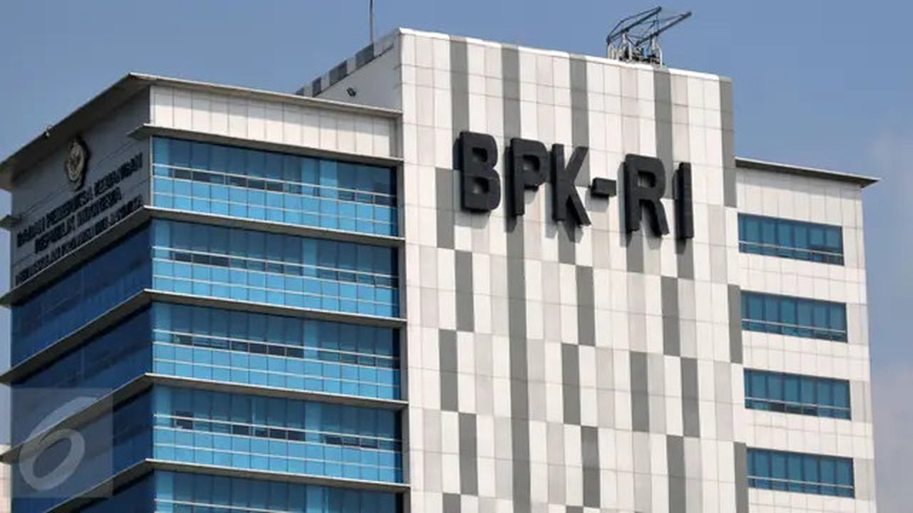 Gedung BPK RI. (Liputan6.com/Yoppy Renato)